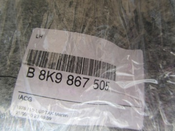 КОМПЛЕКТ ПОТОЛКА AUDI A4 B8 Avant Kombi 08-15