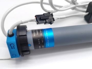 INTELIGENTNY SILNIK DO ROLET TUBOWYCH AUTOMATYZACJA + PILOT RF WiFi TUYA