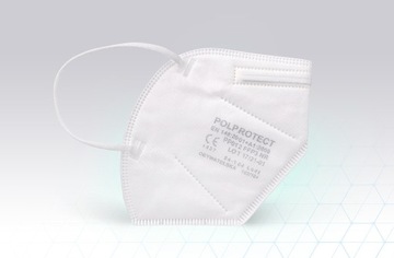 МАСКА FFP3 6-СЛОЙНАЯ ЗАЩИТНАЯ ПОЛУМАСКА 10 ШТ.