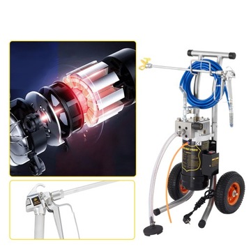 Безвоздушный распылитель краски