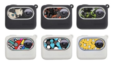 Силиконовый чехол Sunnylife с ремешком для Insta360 GO 3 — белый