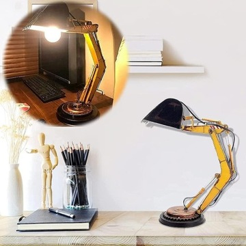 ЭКСКАВАТОР НОЧНАЯ ЛАМПА НАСТОЛЬНАЯ ЛАМПА CREATIVE USB