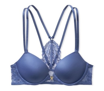 Biustonosz Victoria's Secret push-up ozdobny tył 70C (32C)