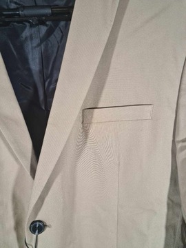 Jack & Jones PREMIUM garnitur męski beżowy r.56