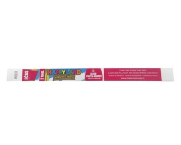 OPASKI NA RĘKĘ TYVEK 19mm 250 szt NADRUK FULLCOLOR