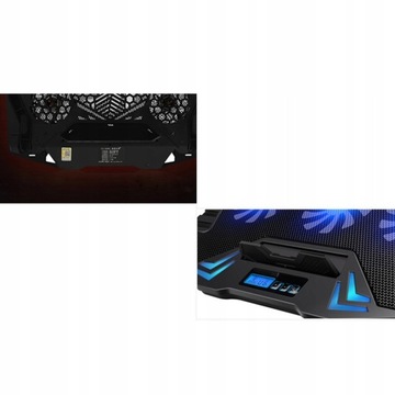 Notebook Cooler z wentylatorem Regulowany Pad chło