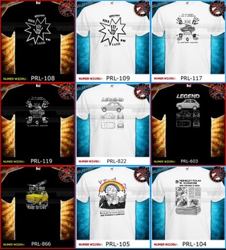 футболка ПНР маленькая Fiat 126p Golf Trabant ВЫКРОЙКИ!!!