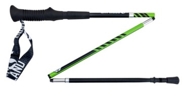 SKŁADANE KIJE BIEGOWE ALUMINIUM 7075 3 CZĘŚCIOWE ROCKLAND DISTANCE 120CM