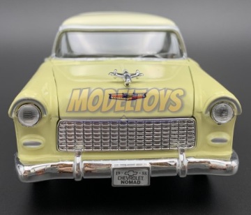 Chevrolet Bel Air Nomad 1955 года, масштаб 1:24, Motormax 73248