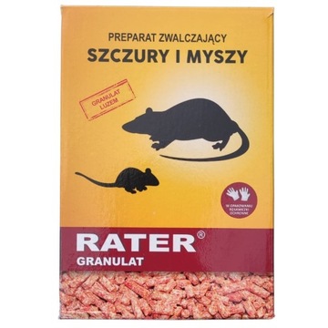 TRUTKA NA SZCZURY I MYSZY RATER GRANULAT 1KG