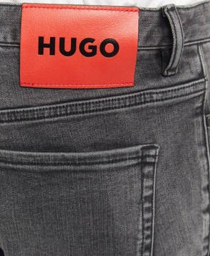 Krótkie spodenki męskie jeansowe HUGO BOSS r. S szorty spodnie