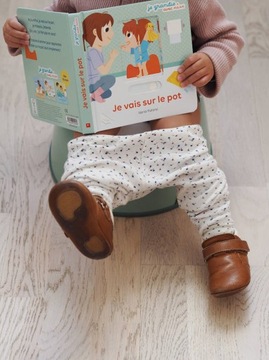 Горшок со съемным вкладышем и нескользящей крышкой Sage Green 8 м+, Beaba