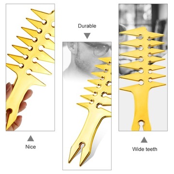 MĘSKA SZCZOTKA DO WŁOSÓW MĘSKI GRZEBIEŃ DO STYLIZACJI FRYZJERSTWA