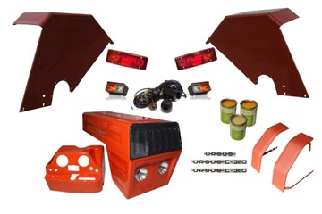 Maska kpl Ursus C-360 błotniki oświetlenie