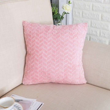 ДЕКОРАТИВНАЯ наволочка, елочка, РОЗОВЫЙ