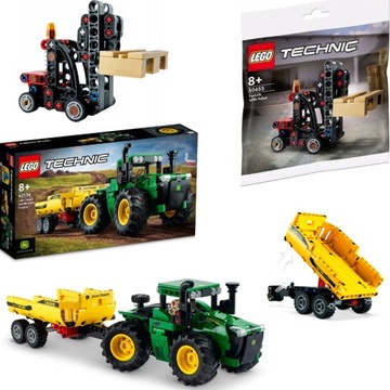 ZESTAW LEGO TECHNIC 42136 TRAKTOR JOHN DEERE 9620R +GRATIS LEGO 30655 WÓZEK