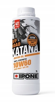 IPONE KATANA OFF-ROAD 10W60 OLEJ 4T 100% SYN 1L