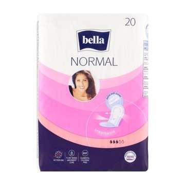 BELLA NORMAL PODPASKI 20SZT BEZ SKRZYDEŁEK