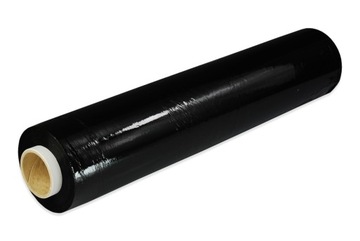 Folia stretch czarna ręczna 2,7kg netto