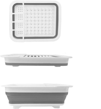 СКЛАДНАЯ СИЛИКОНОВАЯ СУШКА ДЛЯ СУШКИ ПОСУДА СКЛАДНАЯ КАПЕЛЬНИЦА