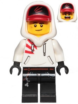 LEGO Figurka hs009 Hidden Side 40408 70421 70419