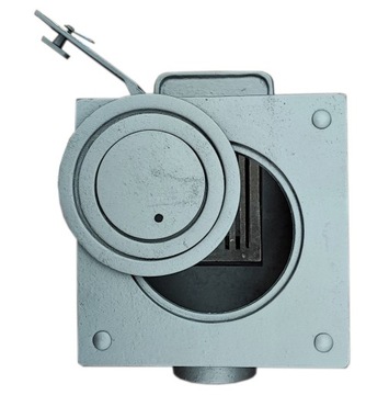 Чугунная печь Koza садовый камин-коптильня PL