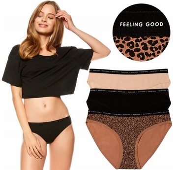 HENDERSON & ESOTIQ FIGI MAJTKI DAMSKIE K064 3-PAK M