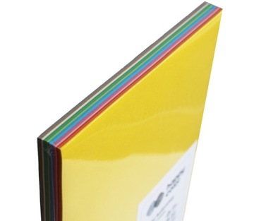 Бумага цветная Happy Color А4 200 листов 10 цветов