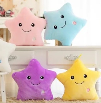 СВЕТЯЩАЯСЯ ПОДУШКА ДЛЯ ДЕТЕЙ, СВЕТОДИОДНАЯ ЗВЕЗДА, СВЕТЯЩАЯСЯ