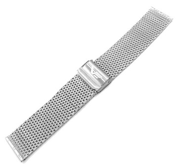 Stalowa bransoleta siatkowa mesh 22 mm Vostok Europe Almaz Połysk 22mm