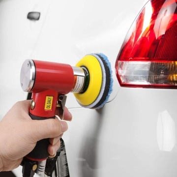 POLERKA SAMOCHODOWA 15000RPM ROTACYJNA Z REGULACJĄ OBROTÓW 15X GĄBKI ZESTAW