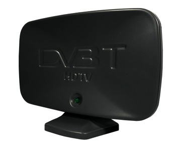 Antena DVB-T2 HEVC uniwersalna Pokojowa zew. szara