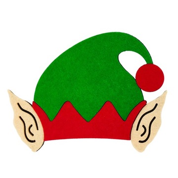 КОСТЮМ ЭЛЬФА ELPH BAND, ЖИЛЕТ, КРАСНЫЙ, 3 шт.