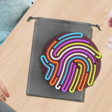 Доска для сенсорной активности, координация, бесшумная доска для игр, детская доска, красная