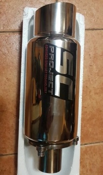 SC PROJECT Alu Emblem Глушитель Выхлопная труба + Бесплатно