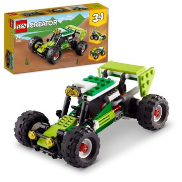 klocki LEGO CREATOR 3w1 pojazdy AUTO łazik TRAKTOR