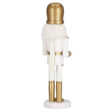 ДЕРЕВЯННАЯ ФИГУРКА ЩЕЛКУНЧИК В ПОДАРОК, БОЛЬШОЕ РОЖДЕСТВЕНСКОЕ УКРАШЕНИЕ