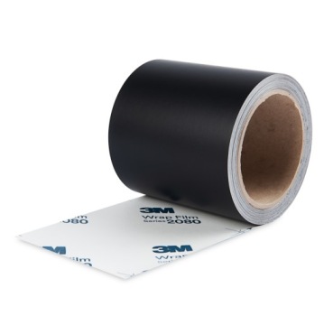 3M FOLIA TAŚMA DO DECHROMINGU CZARNY MAT M12 2080 DECHROMING 3,5cm x 5m