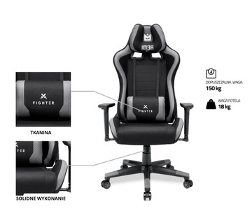 Офисное игровое кресло, кресло для геймера, ткань