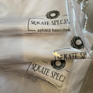 Fartuch dla Kosmetyczki Fryzjera Własny Haft Nadruk Logo Napis Zdjęcie 70cm