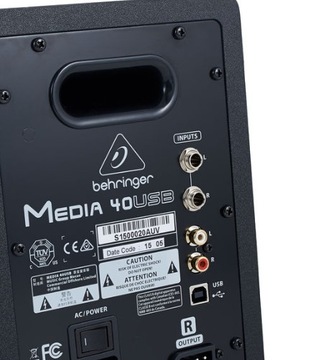 Пара мониторов ближнего поля Behringer MEDIA 40USB