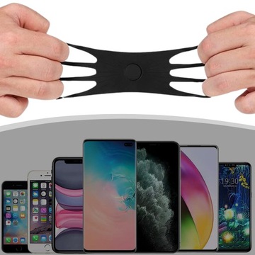 ПРОЧНЫЙ ВЕЛОСИПЕДНЫЙ ДЕРЖАТЕЛЬ ДЛЯ ТЕЛЕФОНА, ВЕЛОСИПЕДНОГО РУЛЯ, СИЛИКОНОВЫЙ, РЕГУЛИРУЕМЫЙ