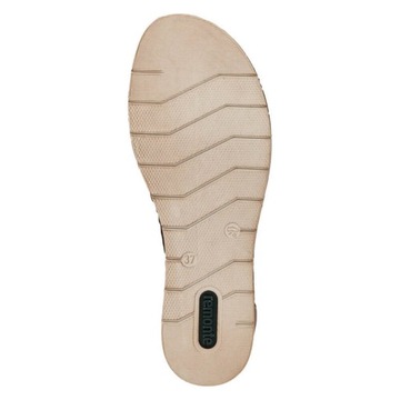 Ажурные босоножки на танкетке Rieker Remonte D3056-24