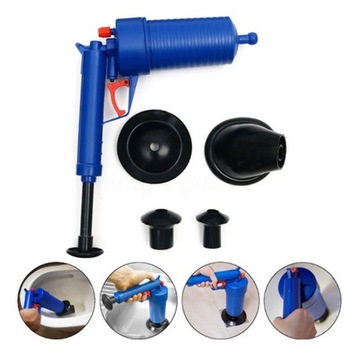 PISTOLET UDRAŻNIANIA RUR PRZEPYCHACZ KRET WC ZLEW