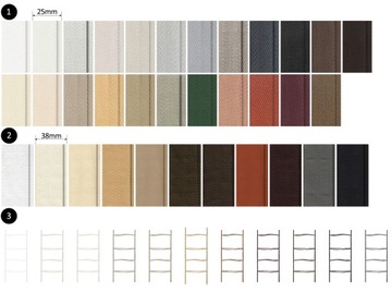 Алюминиевые жалюзи 50 мм НА ЗАМЕР Горизонтальные алюминиевые жалюзи на заказ