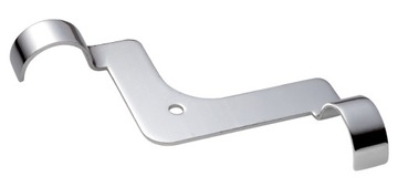 SIODEŁKO DO SZKŁA PŁYTY R-51 DO RURY FI 25 CHROM