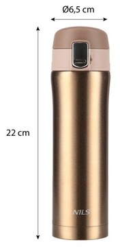 ФУНКЦИОНАЛЬНАЯ КОМФОРТНАЯ ОРИГИНАЛЬНАЯ ТЕРМОКРУЖКА NILS GOLD