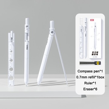 NBX Compass Ołówek School Drawing Kompasy