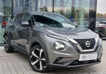 Nissan Juke II Crossover 1.0 DIG-T 114KM 2020 Nissan Juke Juke Tekna Automat DCT Vat Marza Salon PL Rej. 2021r., zdjęcie 7