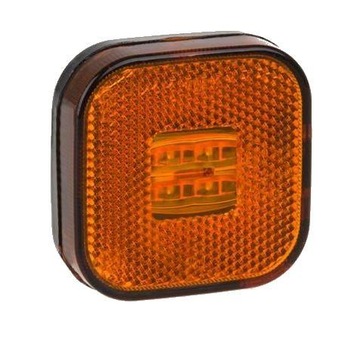 Lampa obrysowa obrysówka LED zolta 12-30V MZO